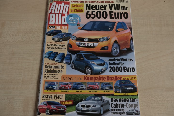 Deckblatt Auto Bild (43/2006)